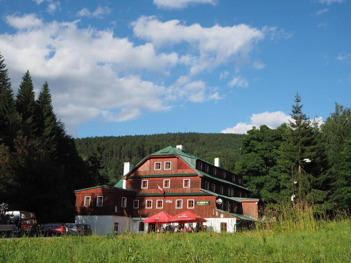 Hotel Alba Destne v Orlickych horach Exterior foto