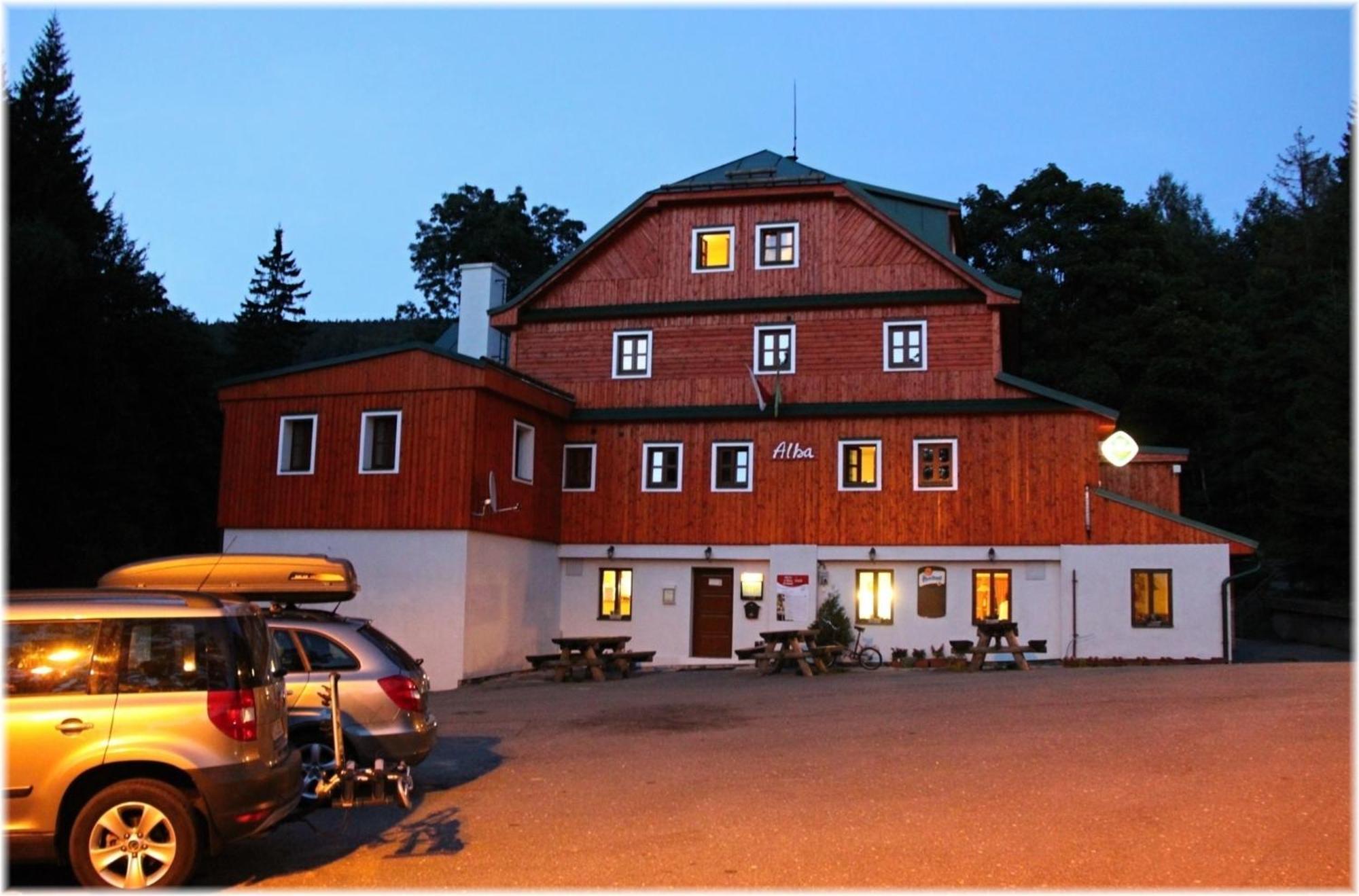 Hotel Alba Destne v Orlickych horach Exterior foto