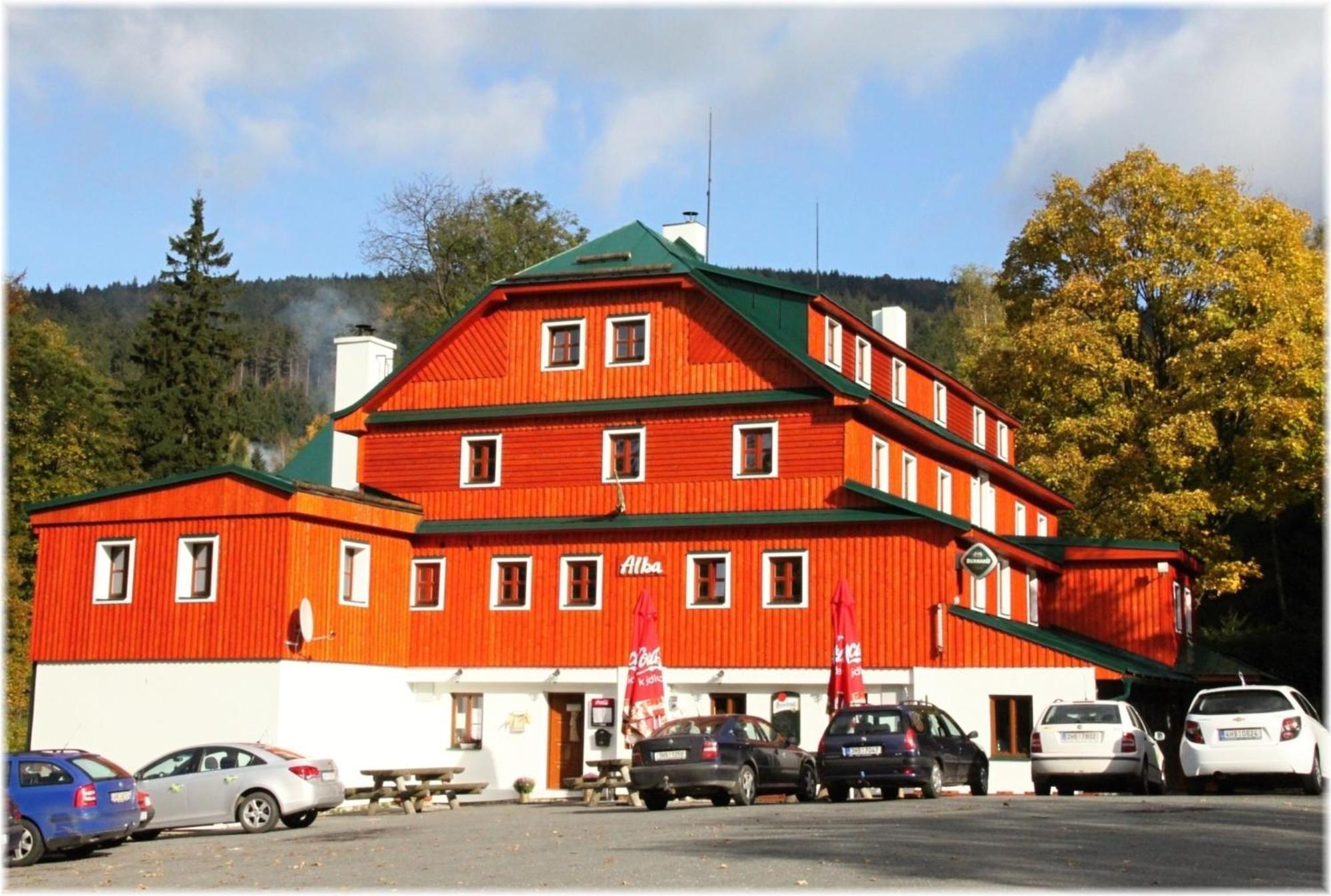 Hotel Alba Destne v Orlickych horach Exterior foto